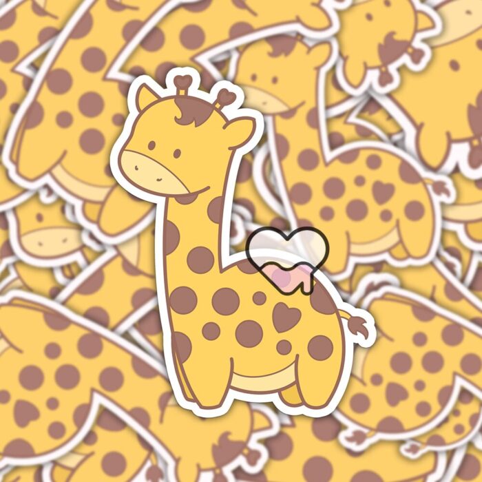 Cute Giraffe Sticker