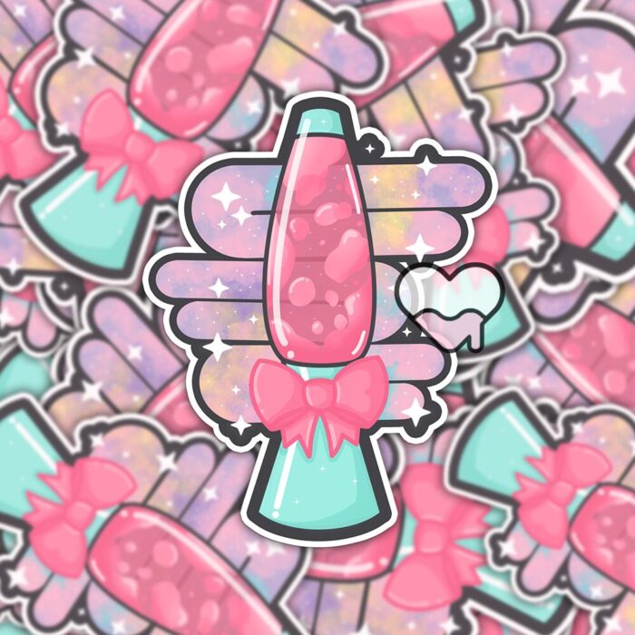 Cute Lava Lamp Sticker