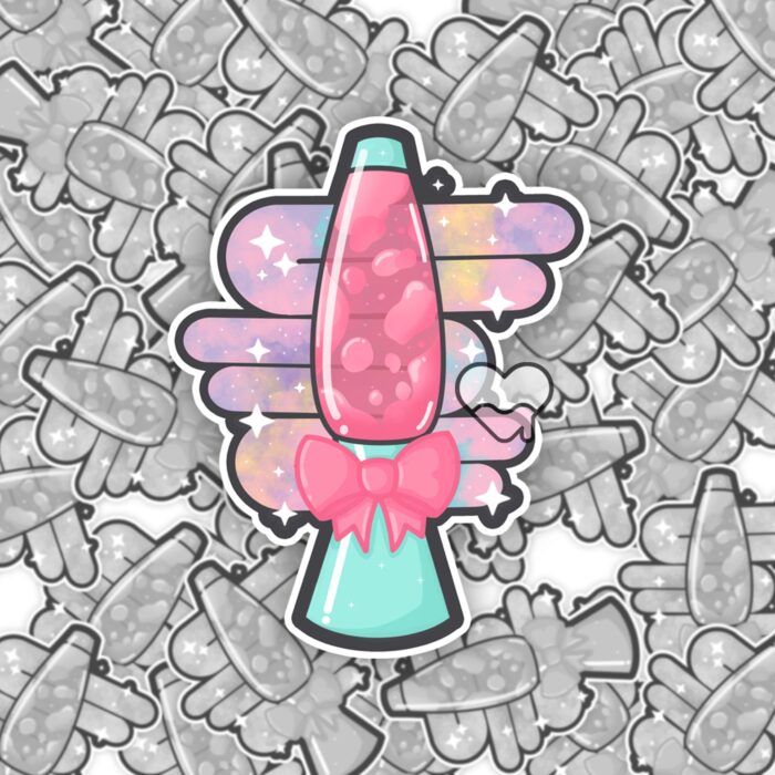 Cute Lava Lamp Sticker