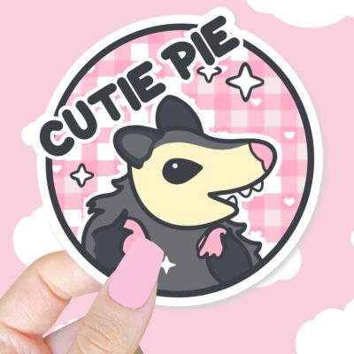 Cute Pie Possum Sticker