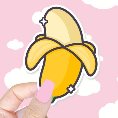 Cute Thick Banana Sticker