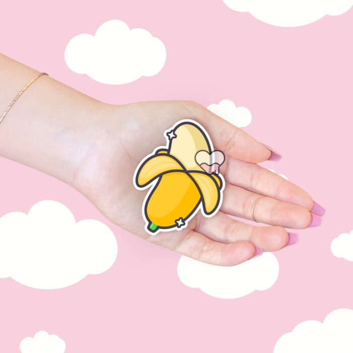 Cute Thick Banana Sticker