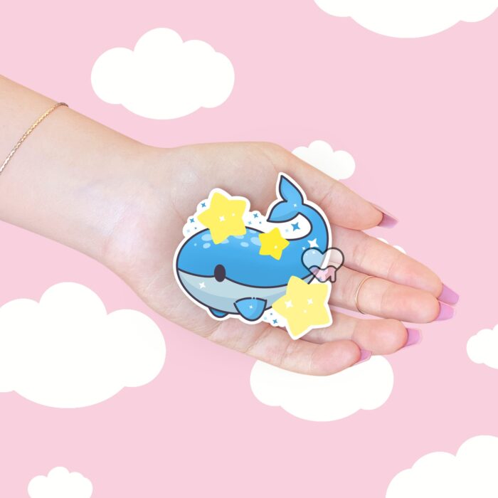 Dreamy Whale Sticker