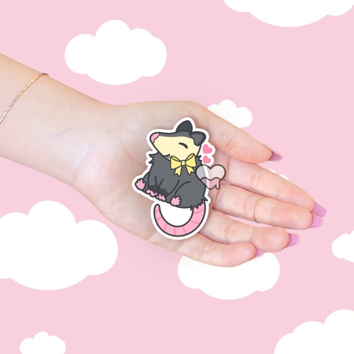 Fancy Possum Sticker