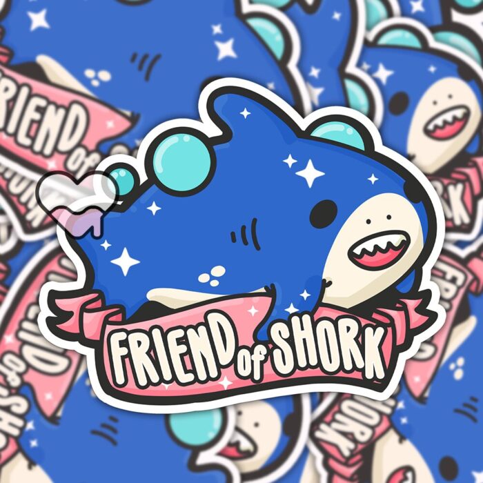 Friend of Shork Sticker