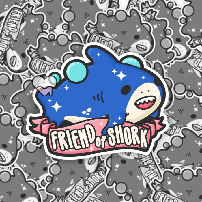 Friend of Shork Sticker