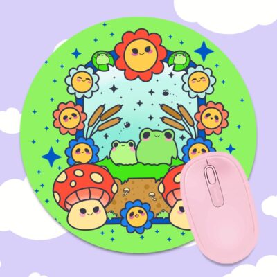 Frog Paradise Mousepad