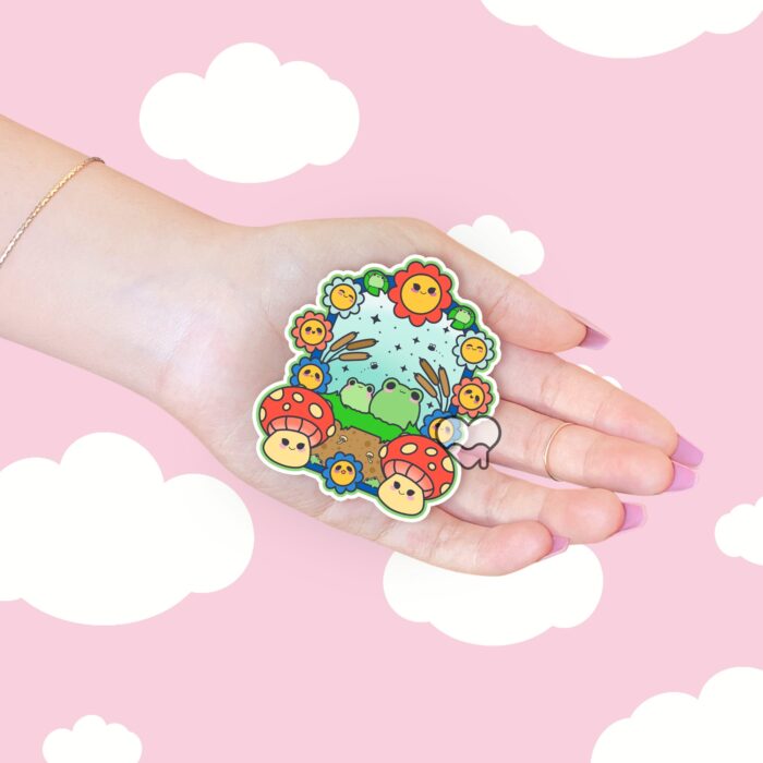 Frog Paradise Sticker