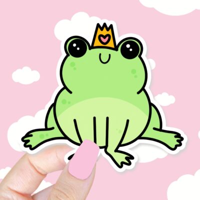Frog Prince Sticker