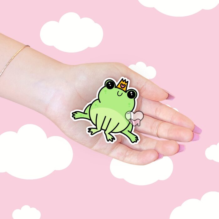 Frog Prince Sticker