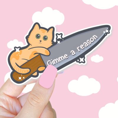 Gimme A Reason Sticker