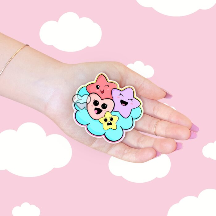 Happy Cloud Sticker