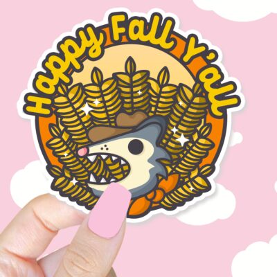 Happy Fall Yall Sticker