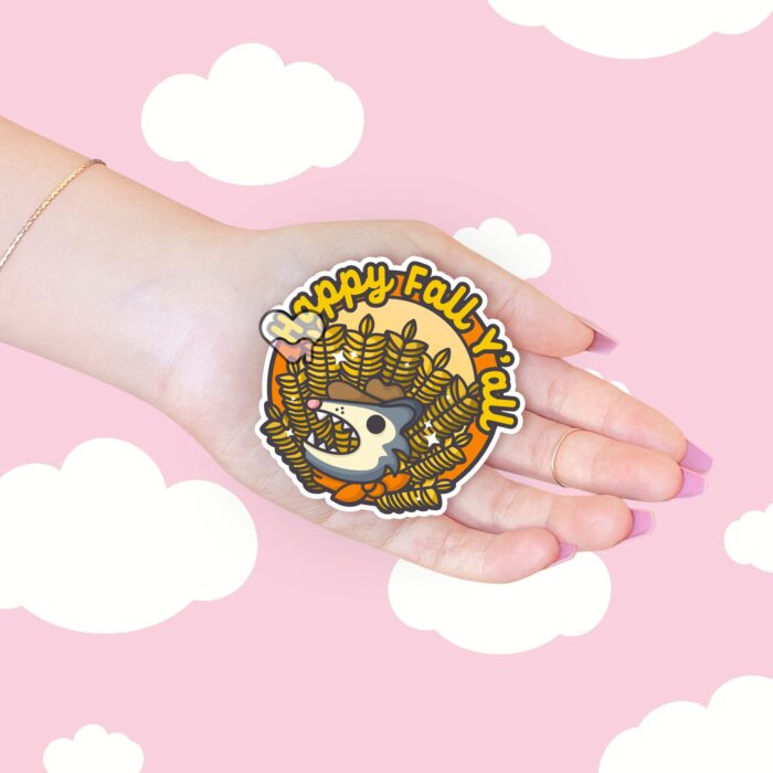 Happy Fall Yall Sticker