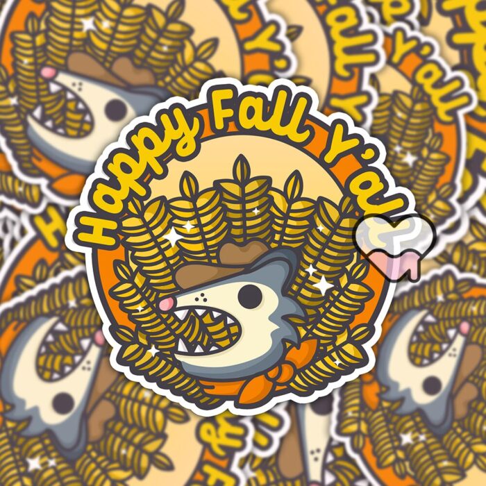 Happy Fall Yall Sticker