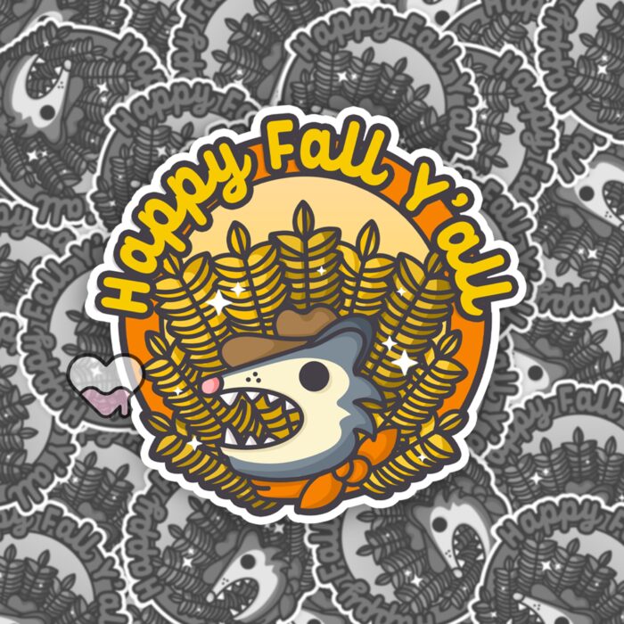 Happy Fall Yall Sticker