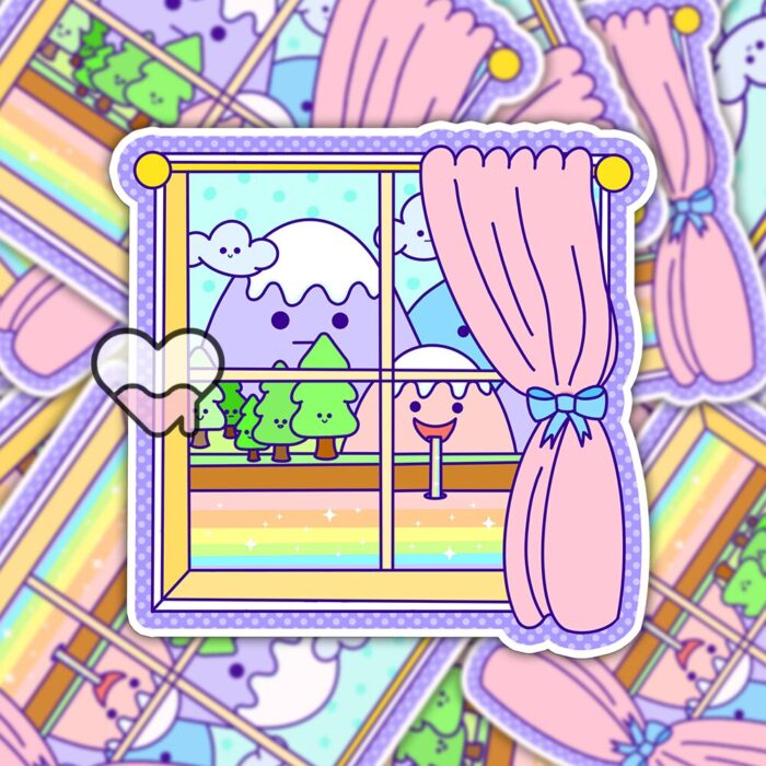 Happy Window Sticker