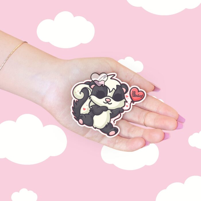 Hi Stinky Skunk Sticker