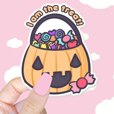 I Am The Treat Sticker