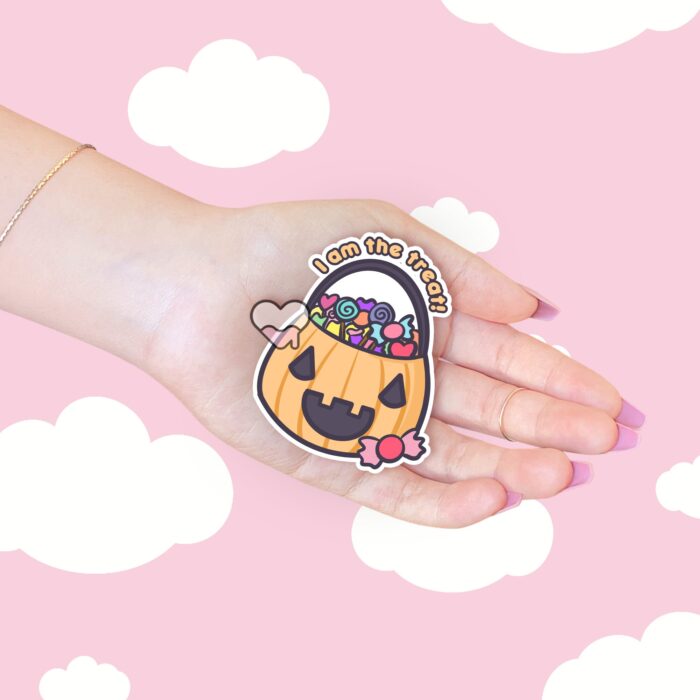 I Am The Treat Sticker