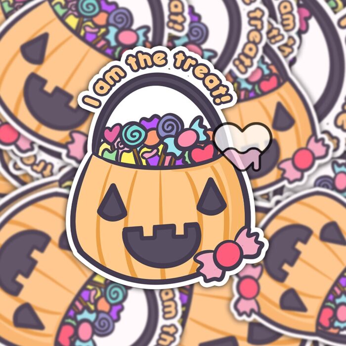 I Am The Treat Sticker