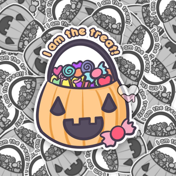 I Am The Treat Sticker