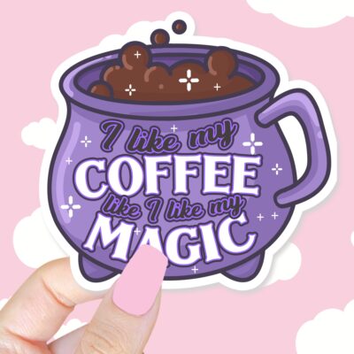 I Like My Coffee Sticker