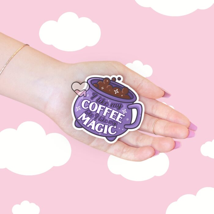 I Like My Coffee Sticker
