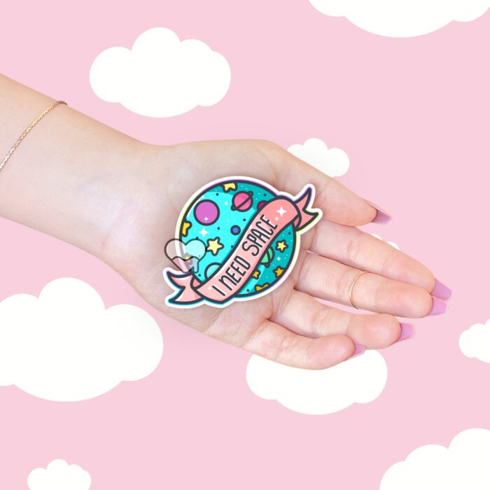 I Need Space Sticker