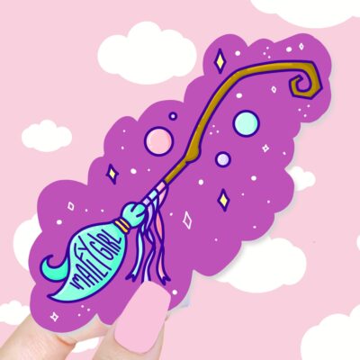 Im A Fly Girl Sticker