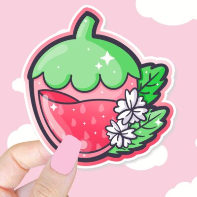 Juicy Strawberry Sticker