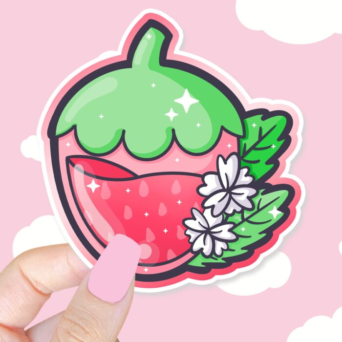Juicy Strawberry Sticker