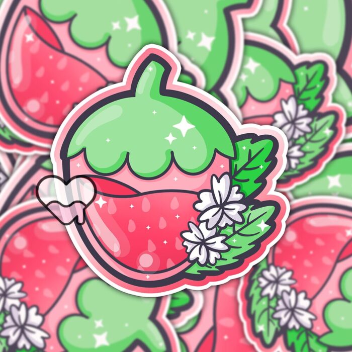 Juicy Strawberry Sticker