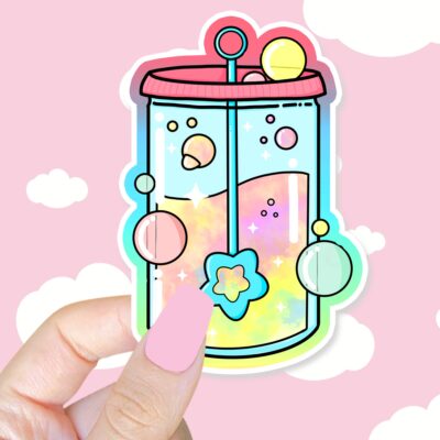 Kawaii Bubbles Sticker
