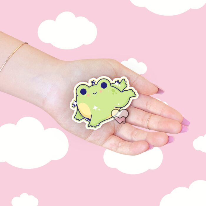 Leap Frog Sticker
