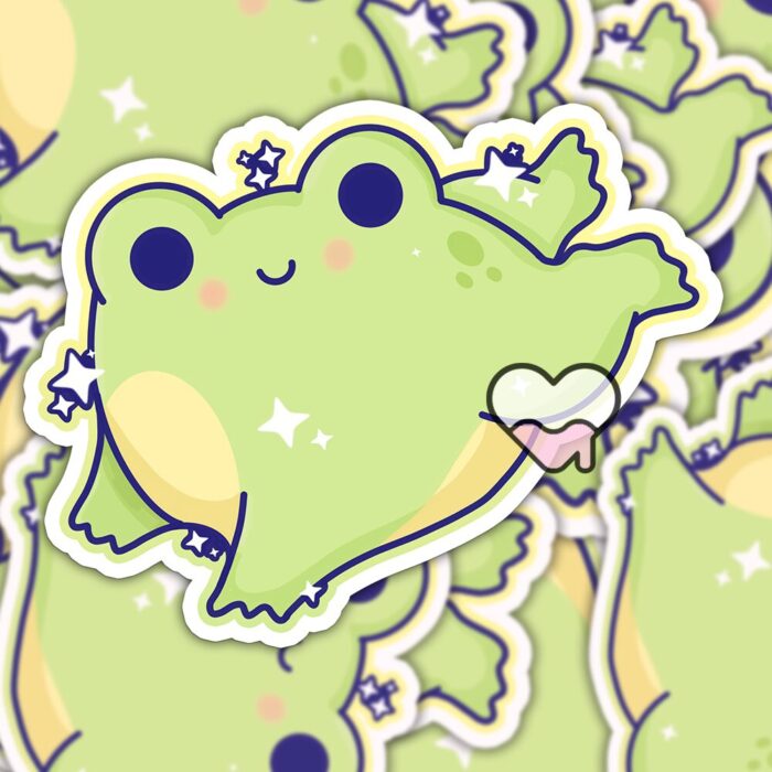 Leap Frog Sticker