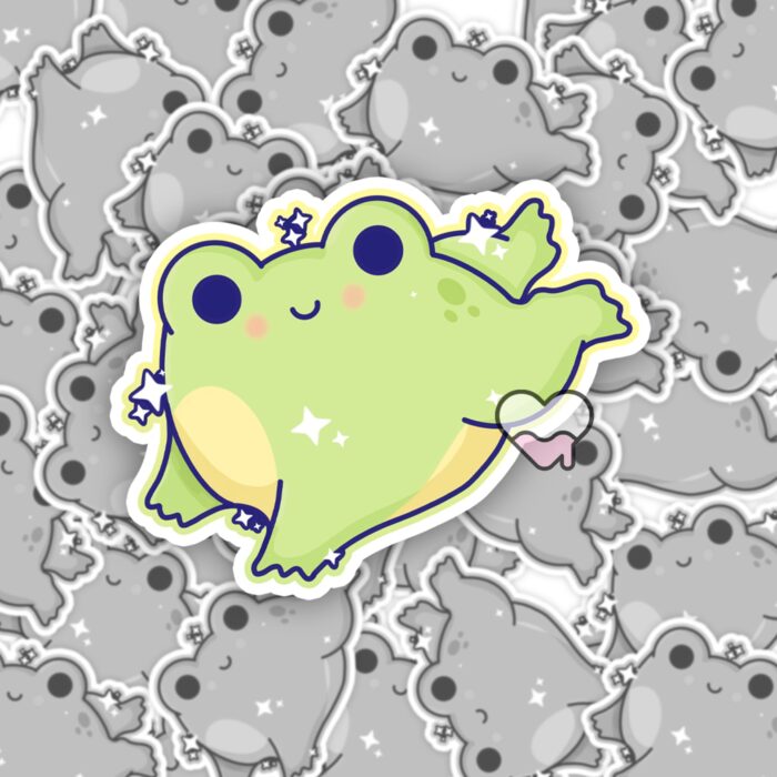 Leap Frog Sticker