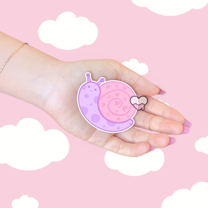 Lovely Snail Sticker