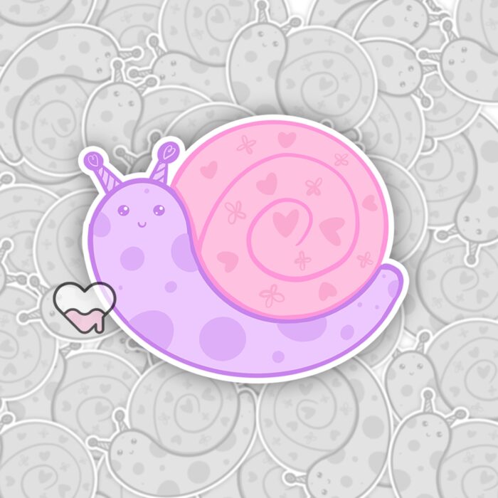 Lovely Snail Sticker