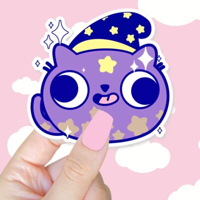 Magical Derpy Kitty Sticker