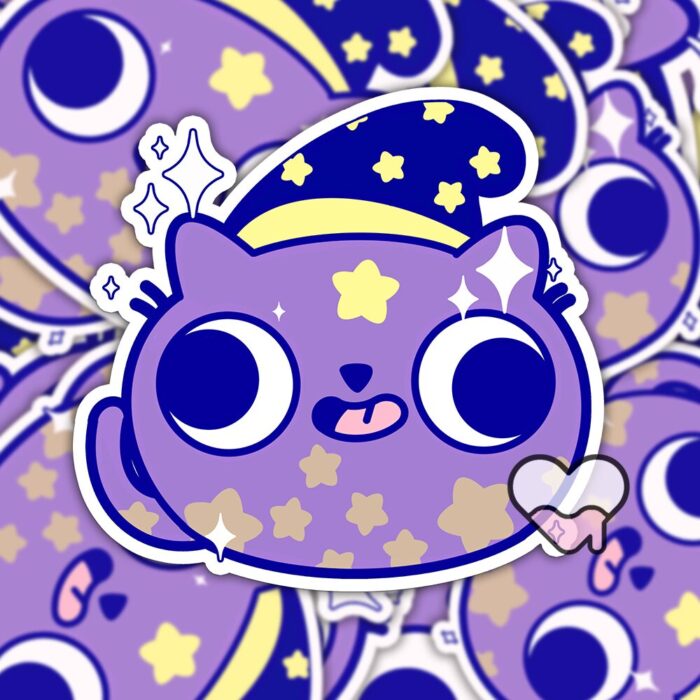 Magical Derpy Kitty Sticker