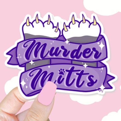 Murder Mitts Sticker