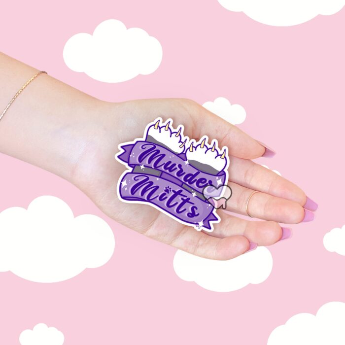 Murder Mitts Sticker