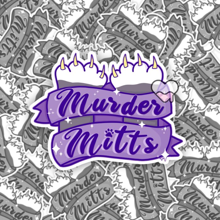 Murder Mitts Sticker