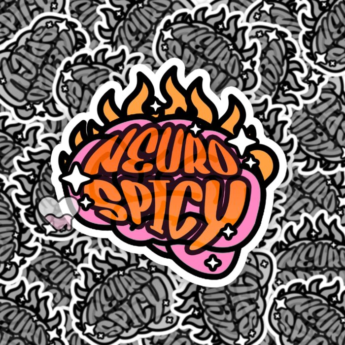 Neuro Spicy Sticker