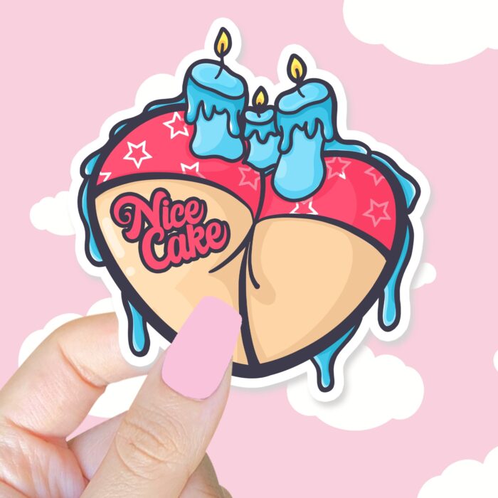 Nice Cake Sticker