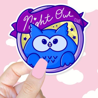 Night Owl Sticker