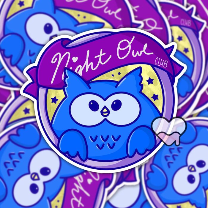 Night Owl Sticker
