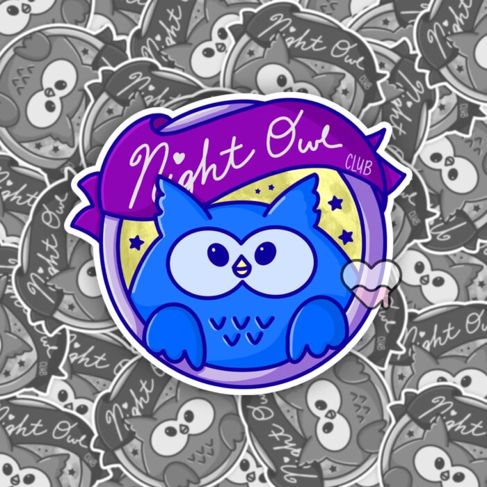 Night Owl Sticker
