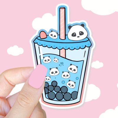 Panda Boba Sticker